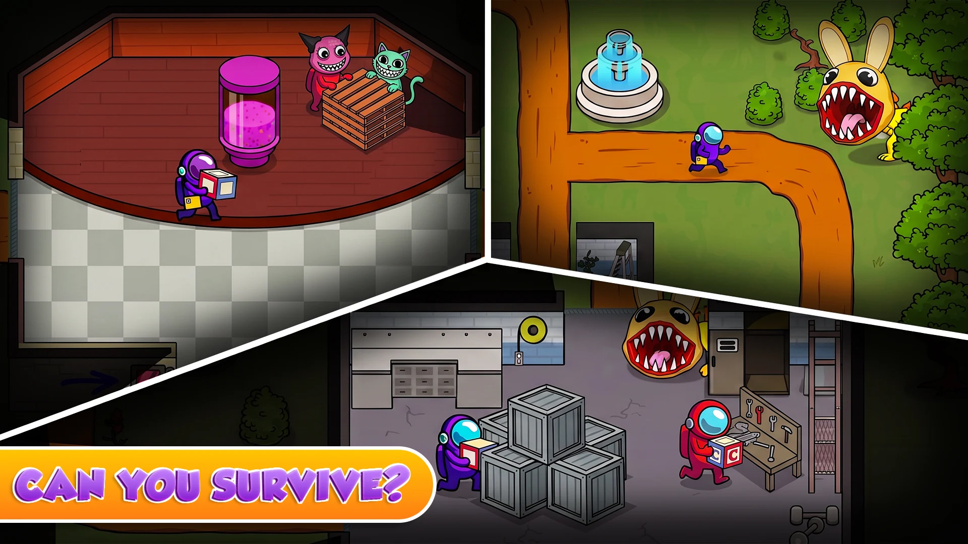 Survivor In Rainbow Monster screenshot