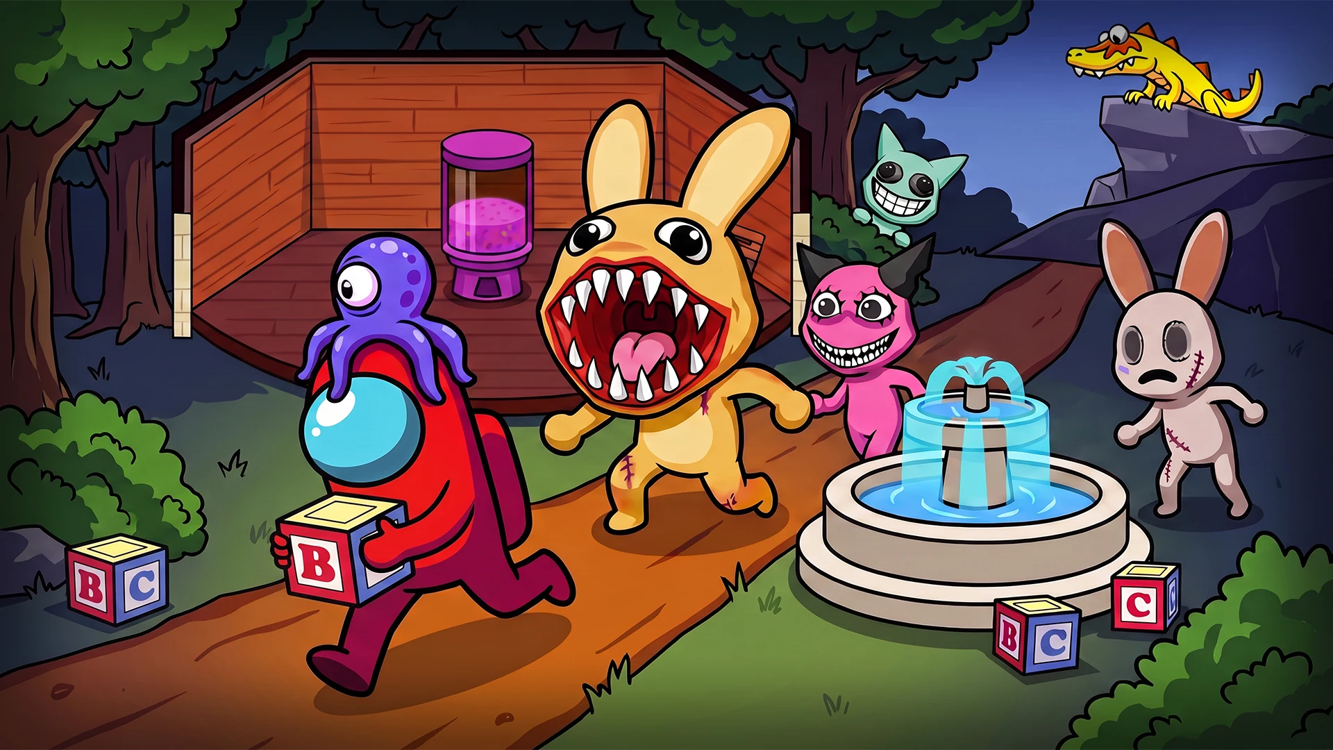 Survivor In Rainbow Monster screenshot